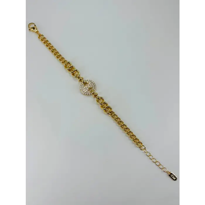 Renk  Pirinç Cm Bileklik 17+4 Cm  - Kbl0515