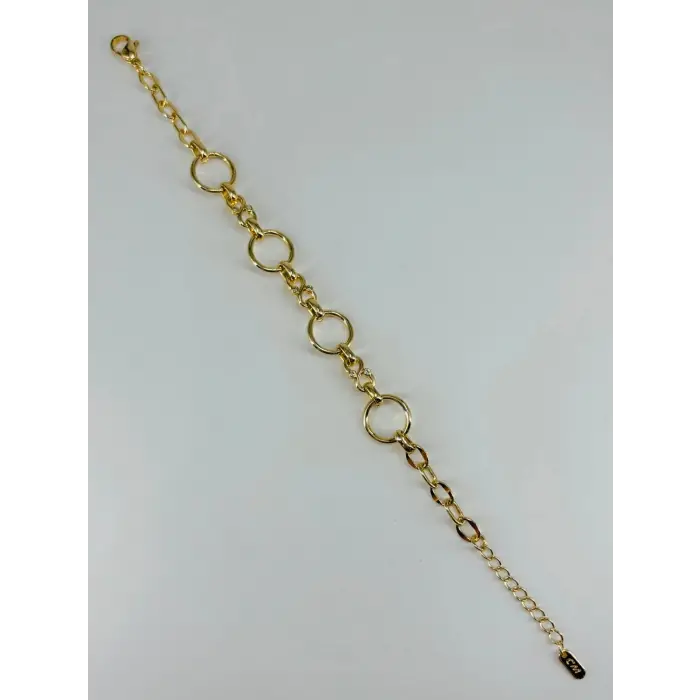Renk  Pirinç Cm Bileklik 17+4 Cm  - Kbl0555