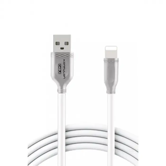 S48 Lightning Kablo İphone Uyumlu 1m 3a - Beyaz