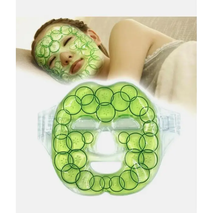 Salatalık Desenli Termojel – Soğuk Sıcak Kullanım, Rahatlatıcı Jel Ped