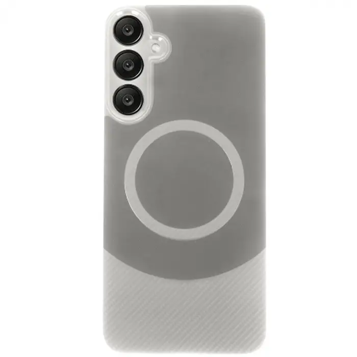 Samsung A16 5g Kılıf Maya Karbon Kapak - Gri