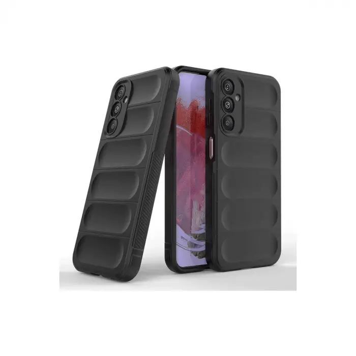 Samsung A36 Kılıf Optimum Silikon - Siyah