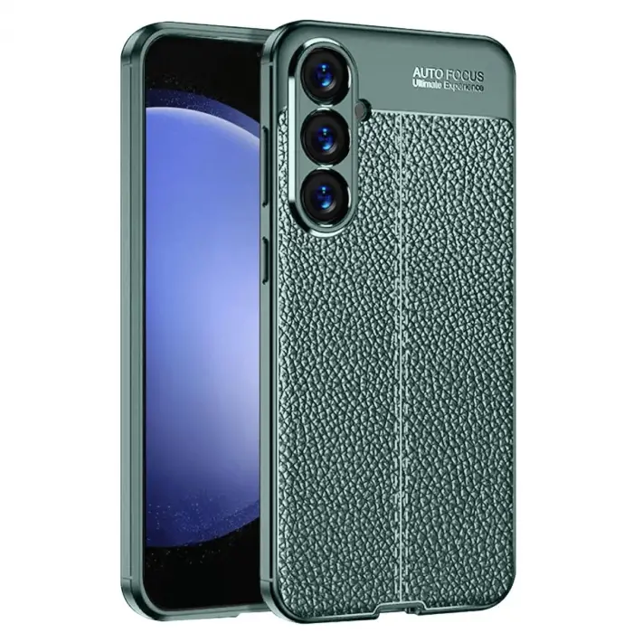 Samsung A56 Kılıf Auto Focus Kapak - Koyu Yeşil