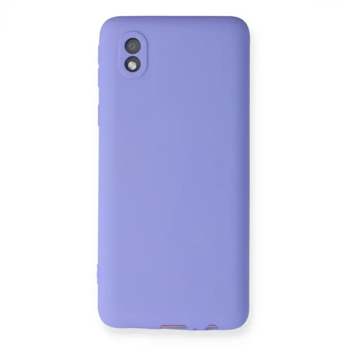 Samsung Galaxy A01 Core Kılıf First Silikon - Lila