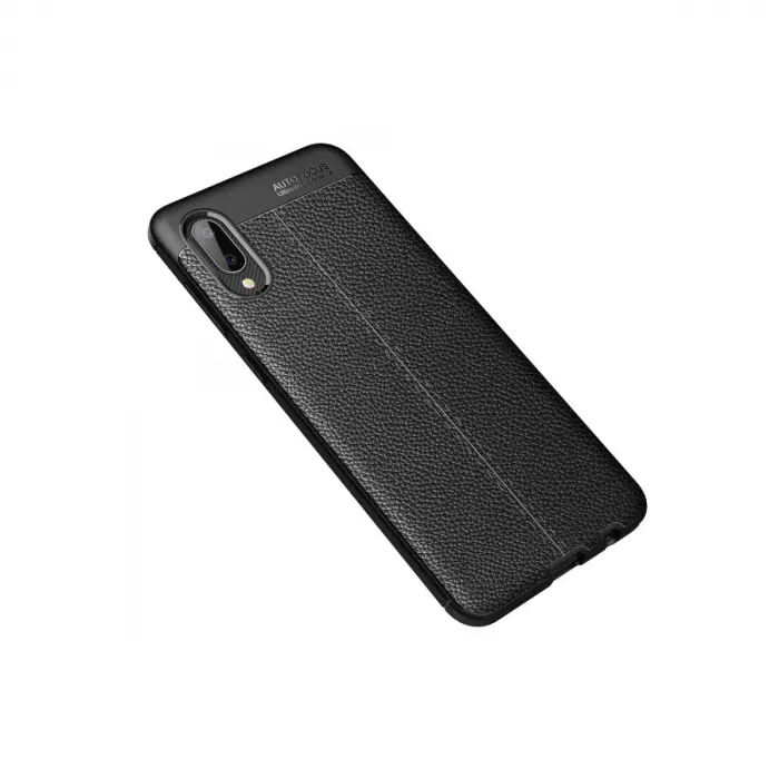 Samsung Galaxy A02 Kılıf Auto Focus Kapak - Siyah