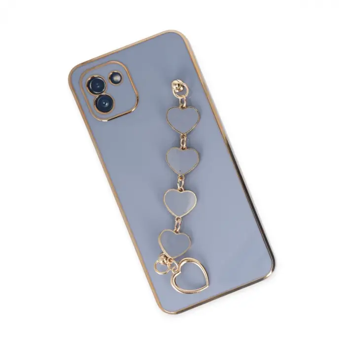 Samsung Galaxy A03 Kılıf Esila Silikon - Gri