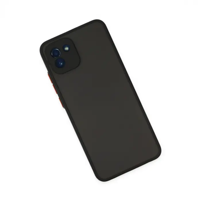 Samsung Galaxy A03 Kılıf Montreal Silikon Kapak - Siyah