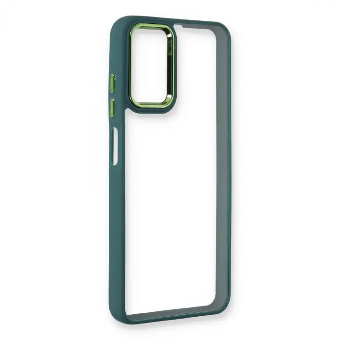 Samsung Galaxy A03s Kılıf Dora Kapak - Haki Yeşil