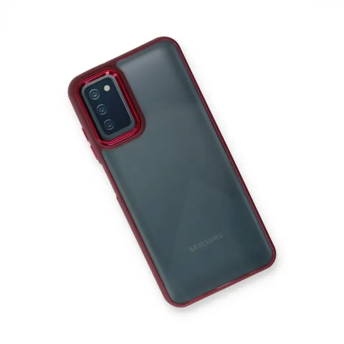 Samsung Galaxy A03s Kılıf Dora Kapak - Kırmızı