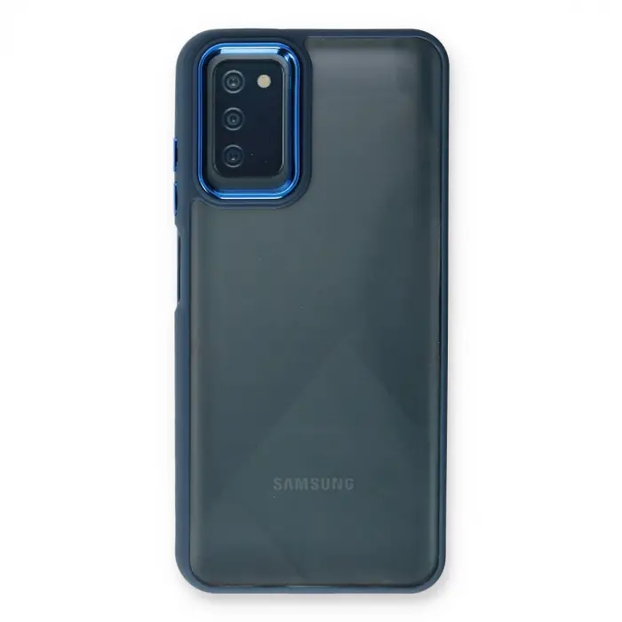 Samsung Galaxy A03s Kılıf Dora Kapak - Mavi