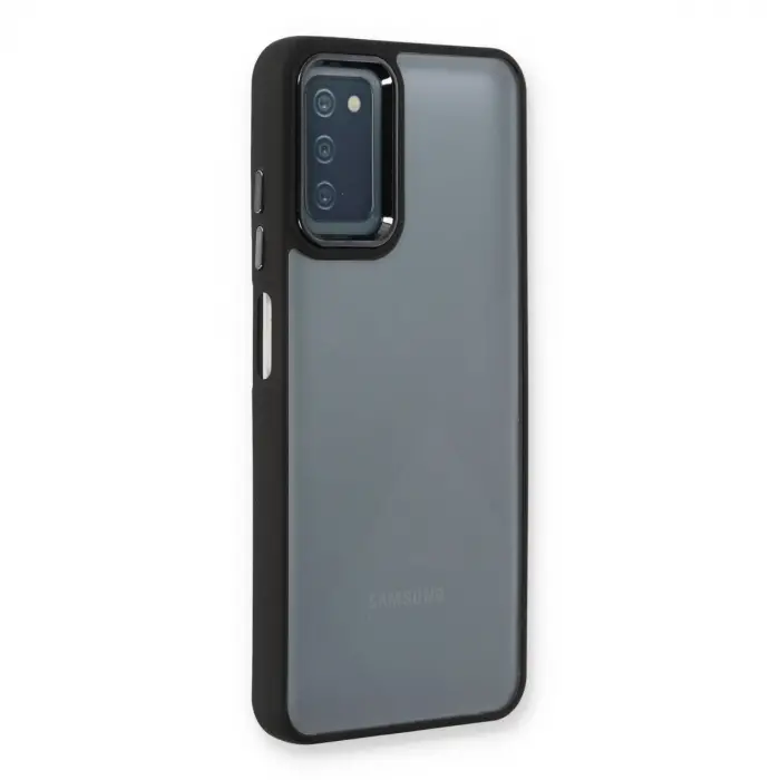 Samsung Galaxy A03s Kılıf Dora Kapak - Siyah
