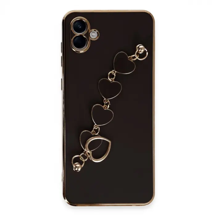 Samsung Galaxy A04 Kılıf Esila Silikon - Siyah