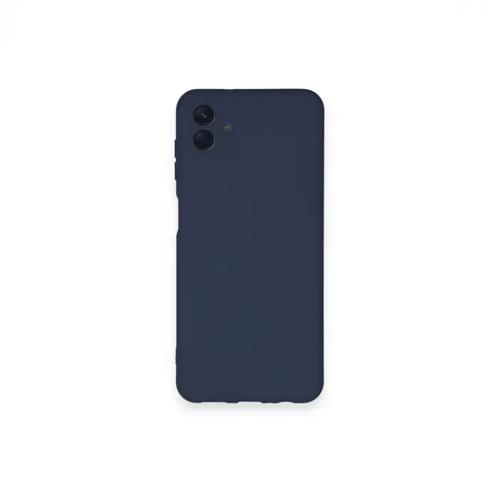 Samsung Galaxy A04 Kılıf Nano İçi Kadife Silikon - Lacivert