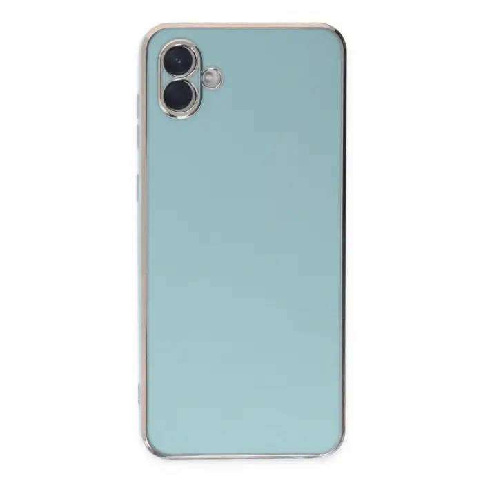 Samsung Galaxy A04 Kılıf Volet Silikon - Açık Yeşil