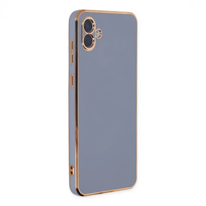 Samsung Galaxy A04 Kılıf Volet Silikon - Mavi