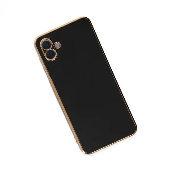 Samsung Galaxy A04 Kılıf Volet Silikon - Siyah