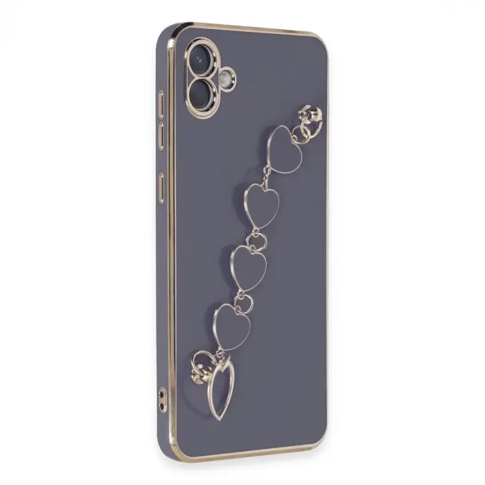 Samsung Galaxy A04e Kılıf Esila Silikon - Gri