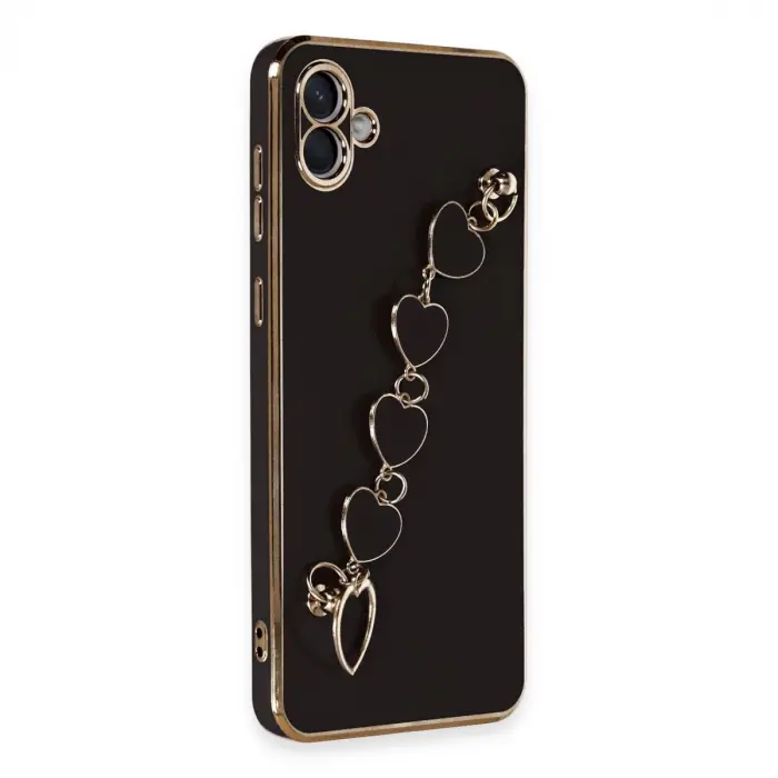 Samsung Galaxy A04e Kılıf Esila Silikon - Siyah