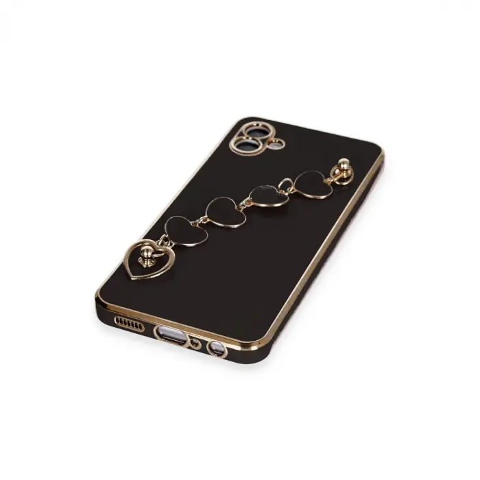 Samsung Galaxy A04e Kılıf Esila Silikon - Siyah