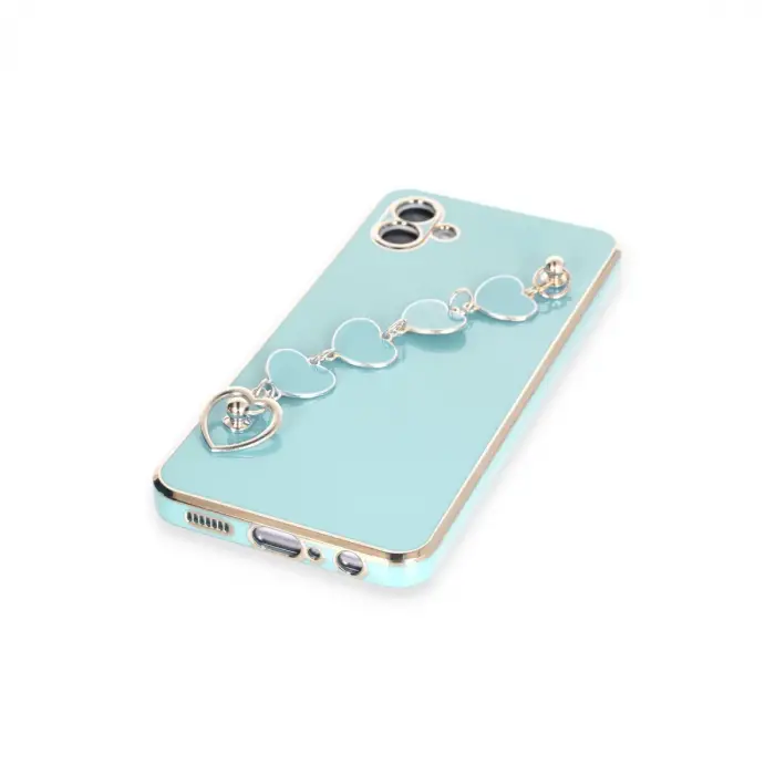 Samsung Galaxy A04e Kılıf Esila Silikon - Su Yeşili