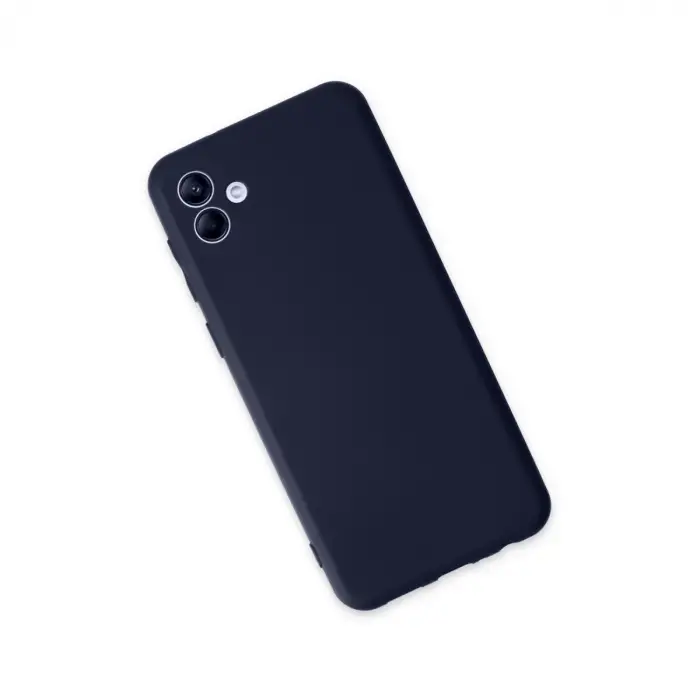 Samsung Galaxy A04e Kılıf First Silikon - Lacivert