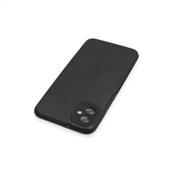 Samsung Galaxy A04e Kılıf Loop Deri Silikon - Siyah