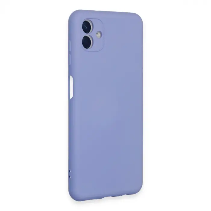 Samsung Galaxy A04e Kılıf Nano İçi Kadife Silikon - Lila