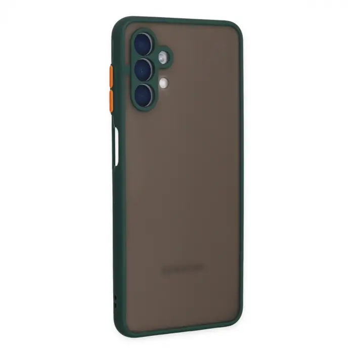 Samsung Galaxy A04s Kılıf Montreal Silikon Kapak - Yeşil
