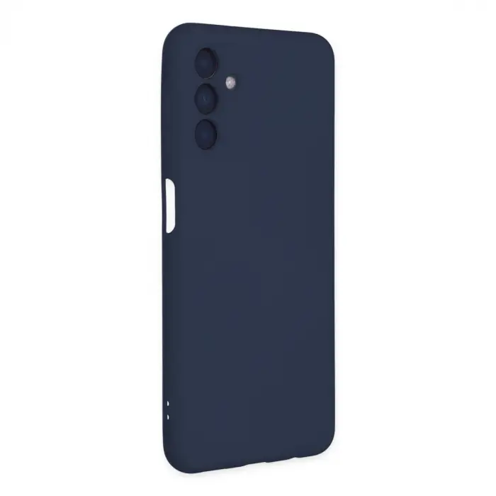 Samsung Galaxy A04s Kılıf Nano İçi Kadife Silikon - Lacivert