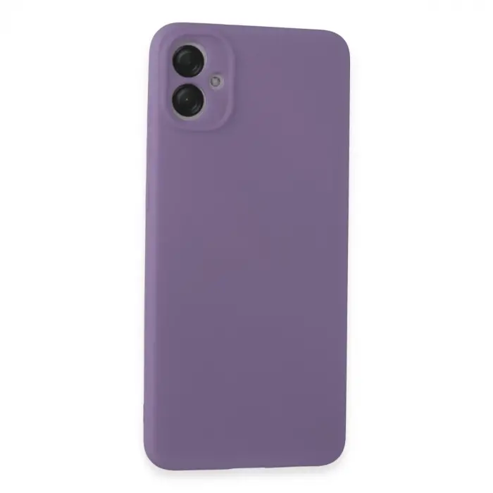 Samsung Galaxy A05 Kılıf First Silikon - Lila