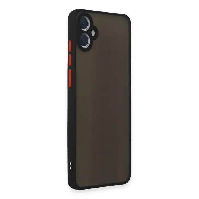 Samsung Galaxy A05 Kılıf Montreal Silikon Kapak - Siyah