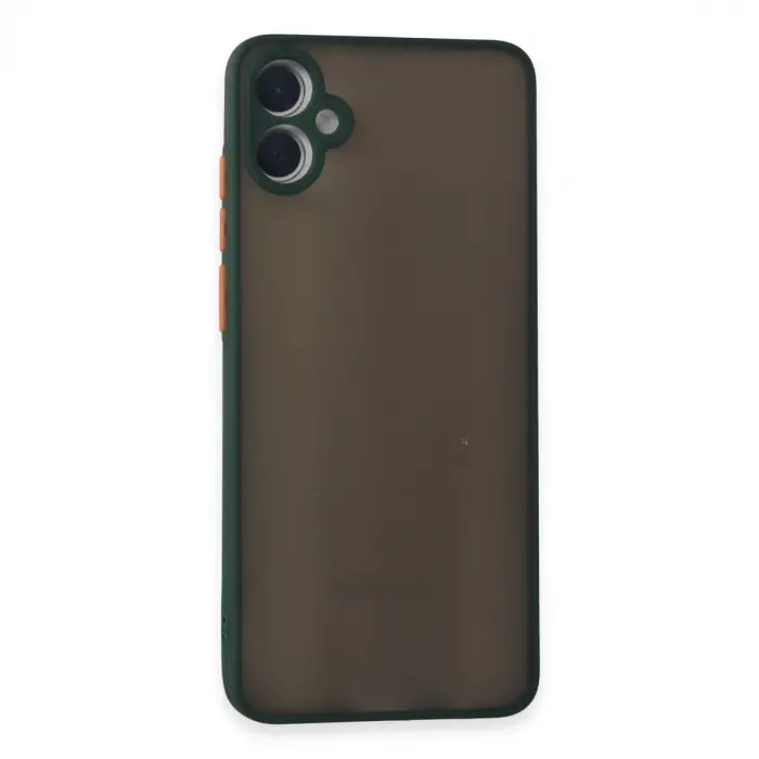 Samsung Galaxy A05 Kılıf Montreal Silikon Kapak - Yeşil