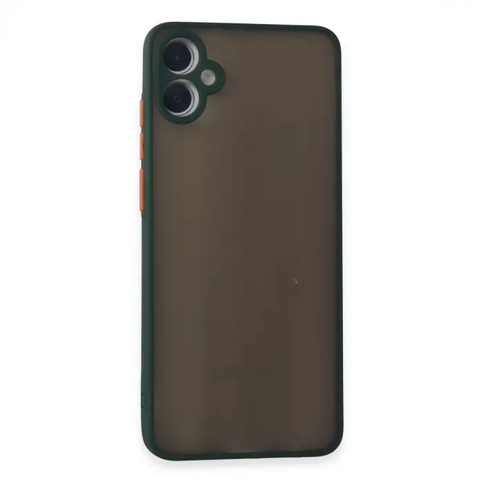 Samsung Galaxy A05 Kılıf Montreal Silikon Kapak - Yeşil