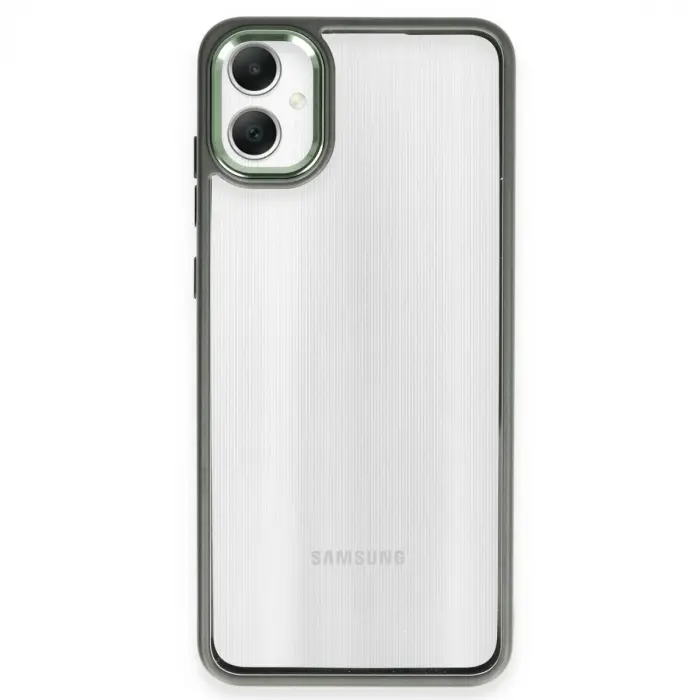 Samsung Galaxy A05 Kılıf Power Silikon - Koyu Yeşil