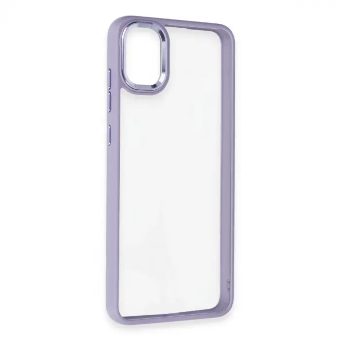 Samsung Galaxy A05 Kılıf Power Silikon - Lila