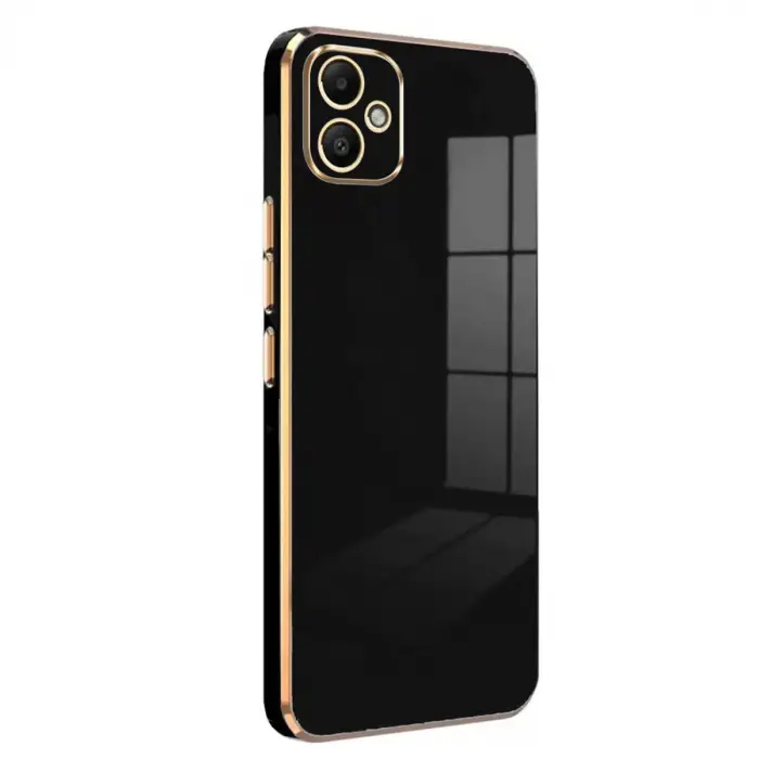 Samsung Galaxy A05 Kılıf Volet Silikon - Siyah