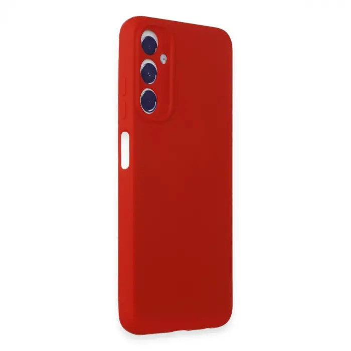 Samsung Galaxy A05s Kılıf First Silikon - Kırmızı