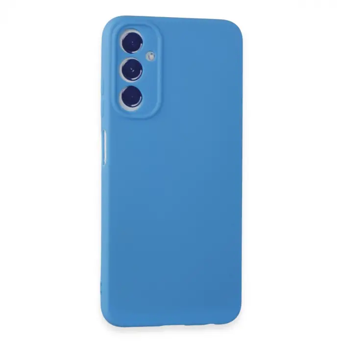 Samsung Galaxy A05s Kılıf First Silikon - Mavi