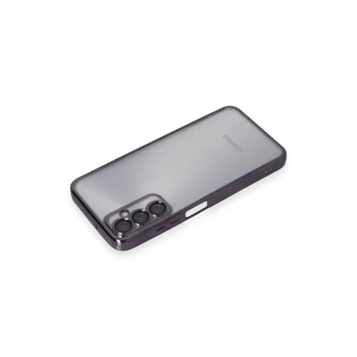 Samsung Galaxy A05s Kılıf Razer Lensli Silikon - Mor