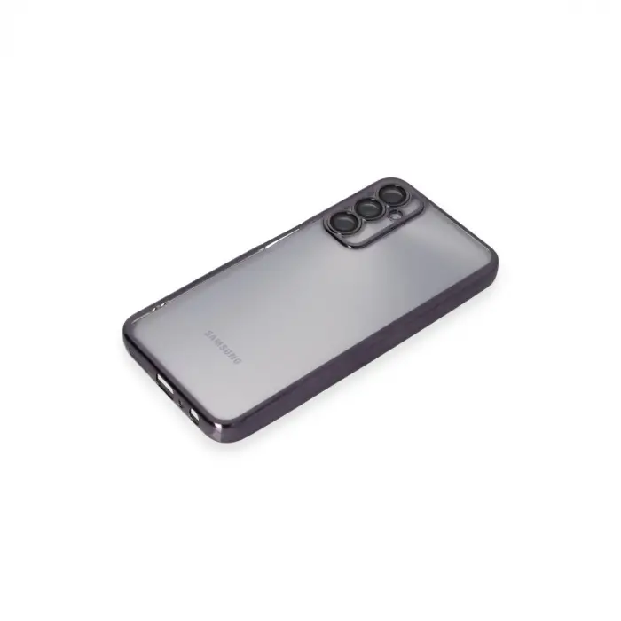 Samsung Galaxy A05s Kılıf Razer Lensli Silikon - Mor