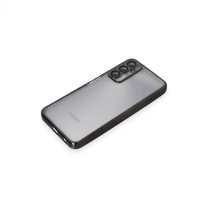 Samsung Galaxy A05s Kılıf Razer Lensli Silikon - Siyah