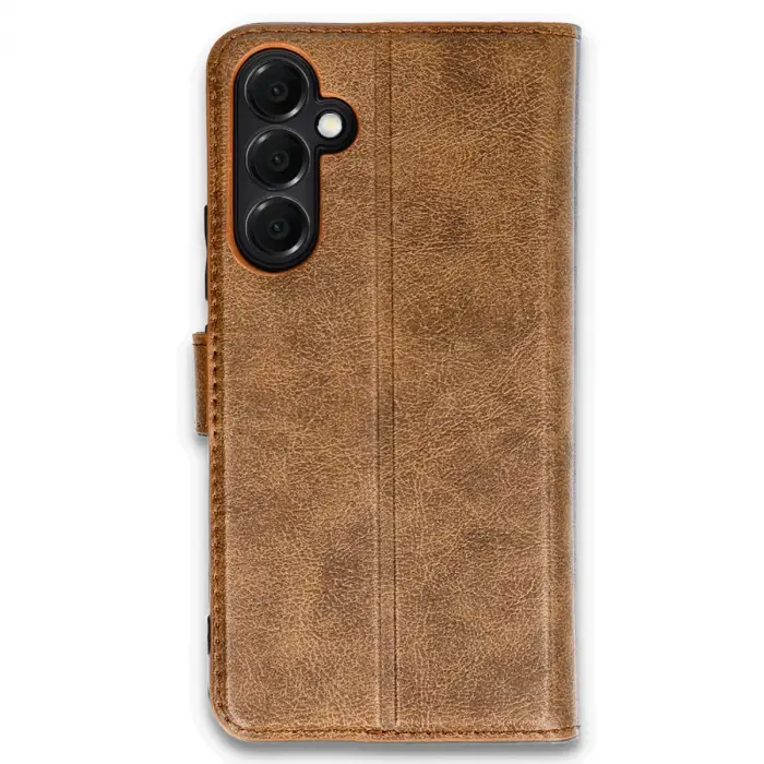 Samsung Galaxy A05s Kılıf Trend S Plus Kapaklı Kılıf - Taba