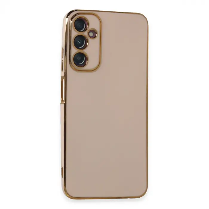 Samsung Galaxy A05s Kılıf Volet Silikon - Pembe