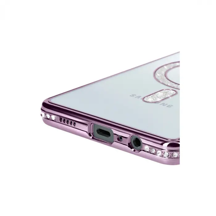 Samsung Galaxy A06 Joke Simli Magneticsafe Kılıf - Derin Mor