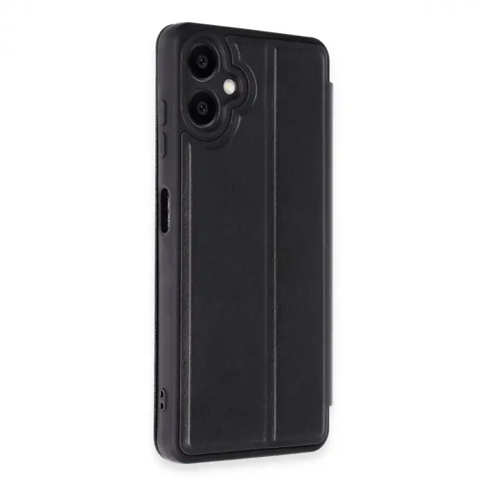Samsung Galaxy A06 Kılıf Flip Cover - Siyah