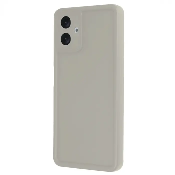 Samsung Galaxy A06 Kılıf Viera Silikon - Krem