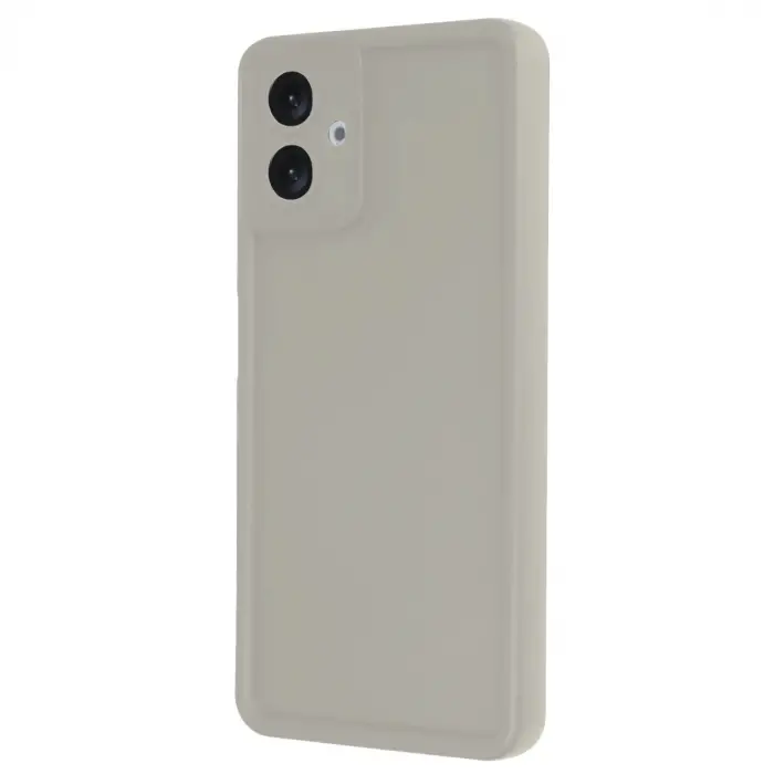 Samsung Galaxy A06 Kılıf Viera Silikon - Krem