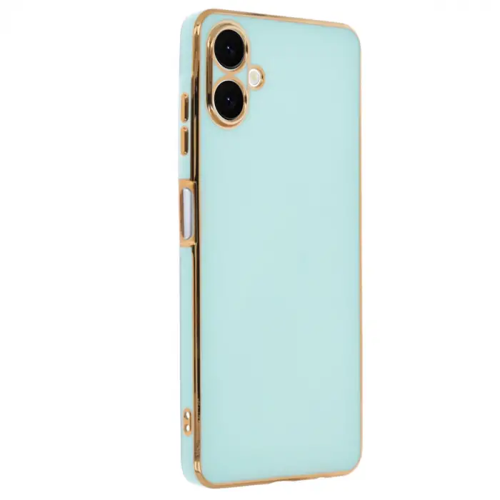Samsung Galaxy A06 Kılıf Volet Silikon - Açık Yeşil