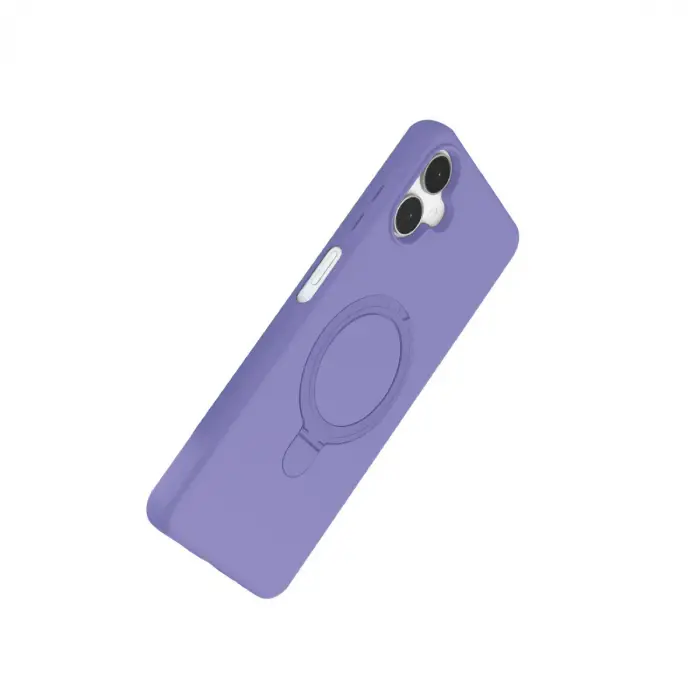 Samsung Galaxy A06 Regal Magsafe Standlı Kapak - Lila