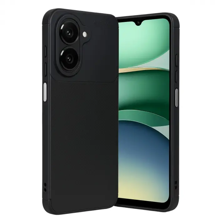 Samsung Galaxy A07 4g Auto Focus Karbon Kapak - Siyah